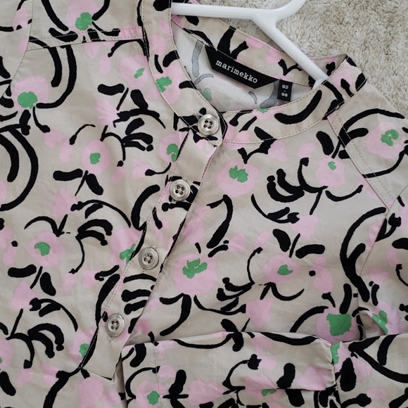 Marimekko dress tunic 2T 3T - Picture 5 of 12